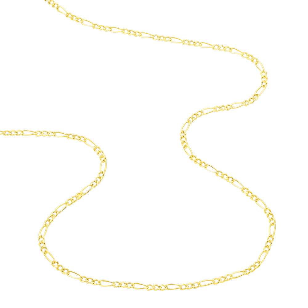 Chaîne Cameo Maille Alternee 1/3 Or Jaune - Chaines Homme | Marc Orian