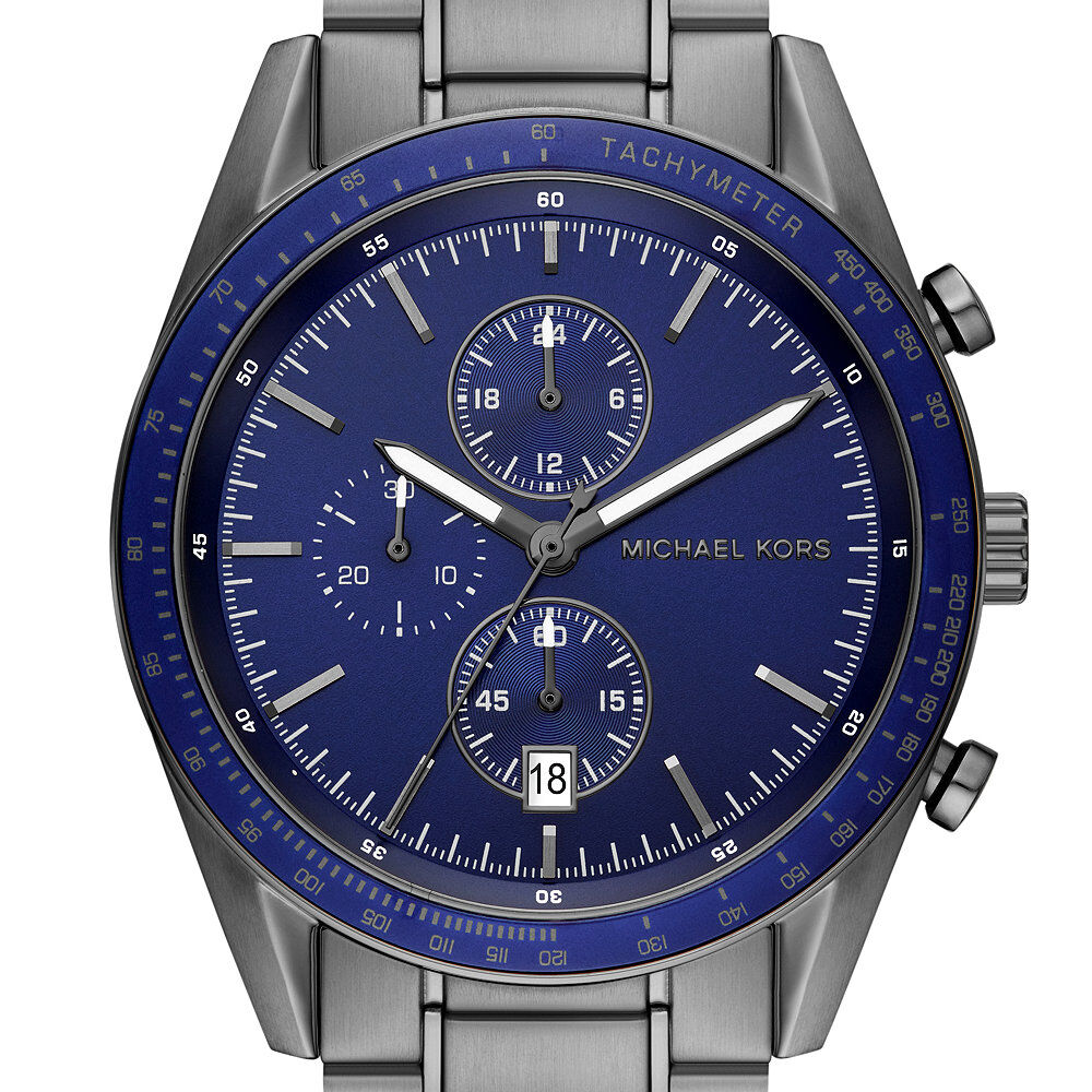 Montre Michael Kors Accelerator Bleu - Montres étanches Homme | Marc Orian