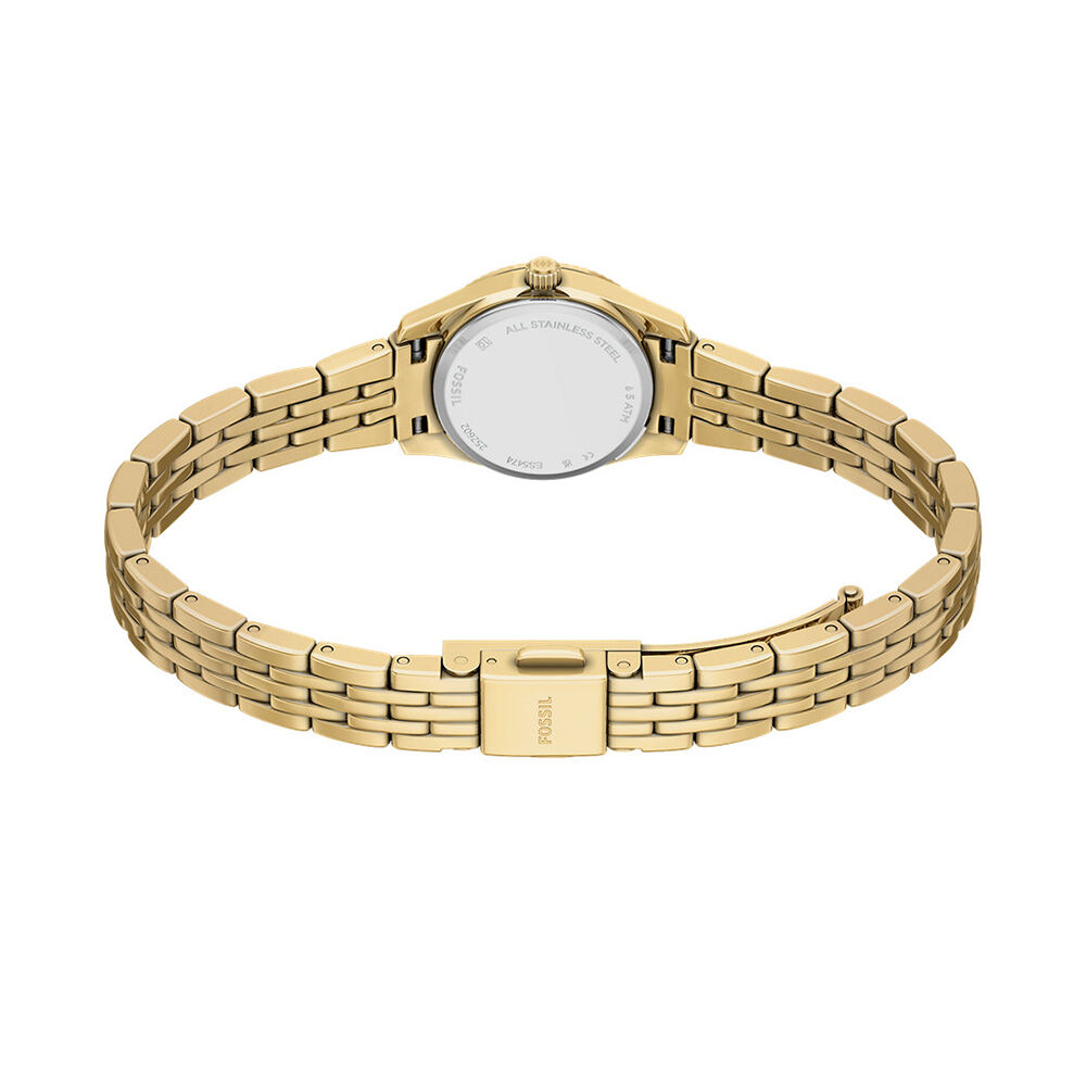 Montre Fossil Scarlette Micro Dor&eacute; - Montres &eacute;tanches Femme | Marc Orian