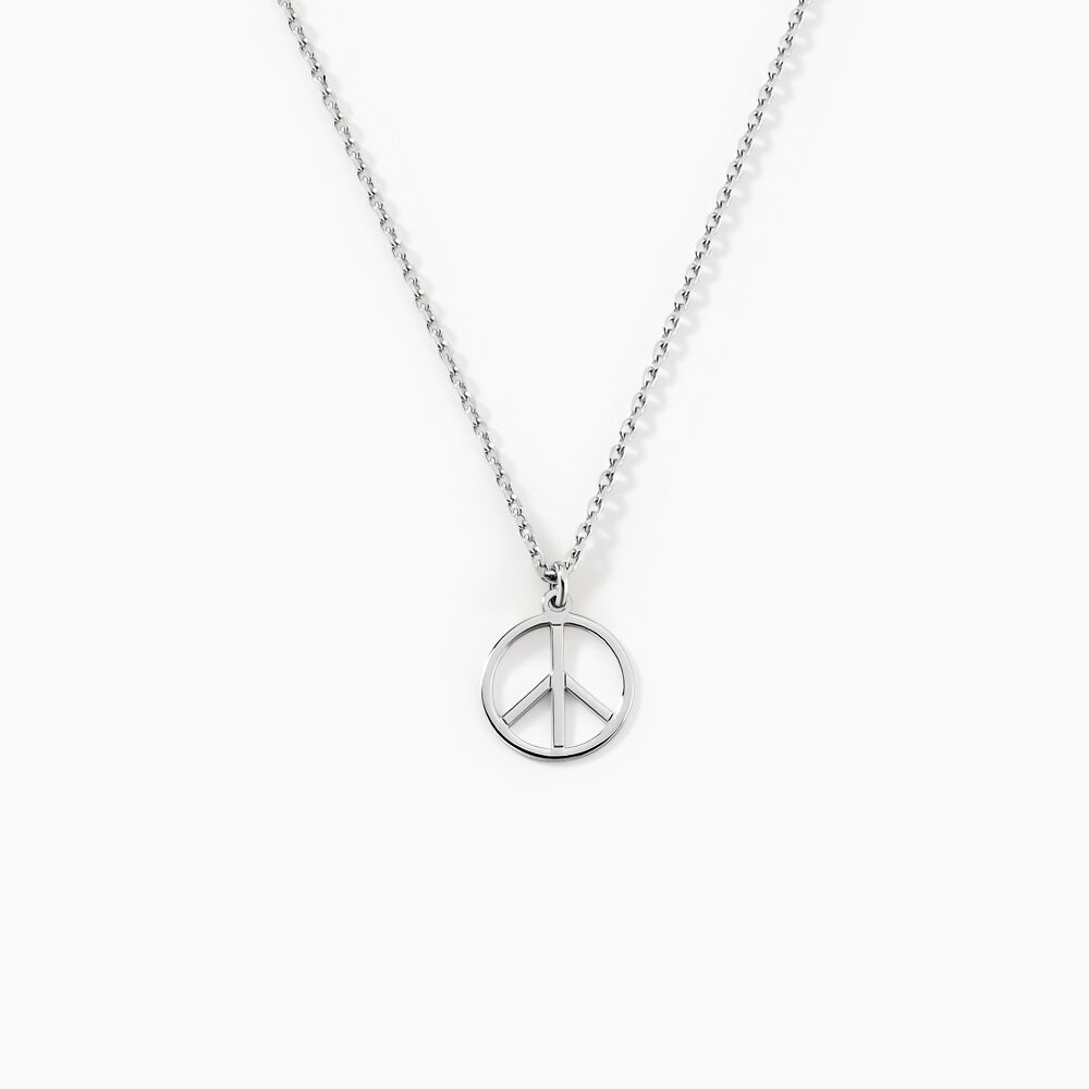 Collier Mahli Argent Blanc - Colliers fantaisie Femme | Marc Orian