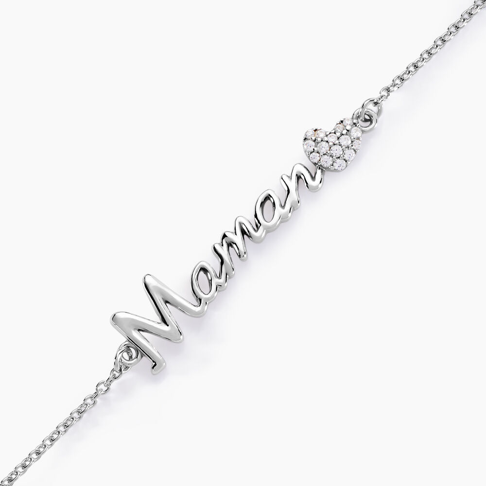 Bracelet Rera Argent Blanc Oxyde De Zirconium - Bracelets chaînes Femme | Marc Orian
