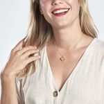 Pendentif Cory Plaqu&eacute; Or Jaune - Bijoux fantaisie Femme | Marc Orian