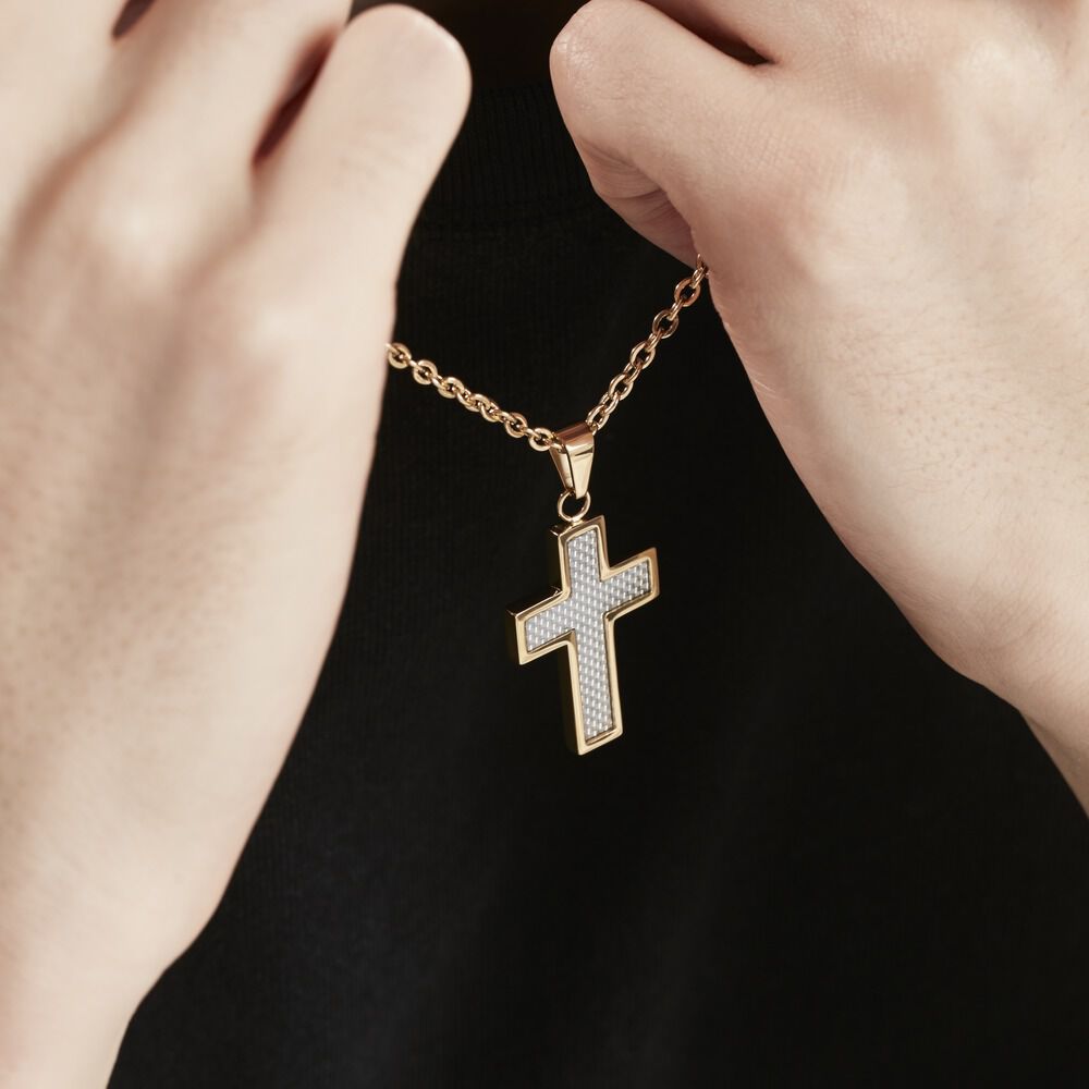 Collier Phebus Him Acier Doré - Colliers ete Homme | Marc Orian