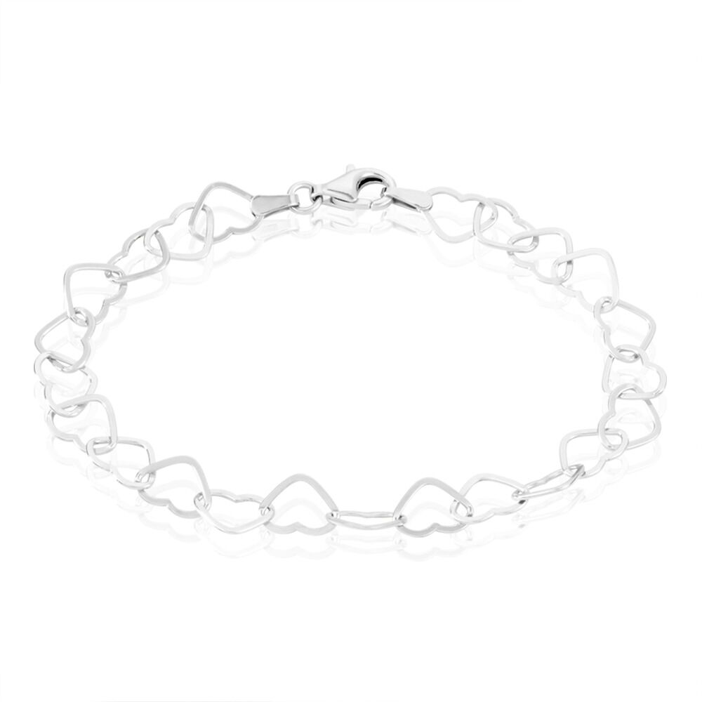 Bracelet Nateba Argent Blanc - Bracelets chaînes Femme | Marc Orian