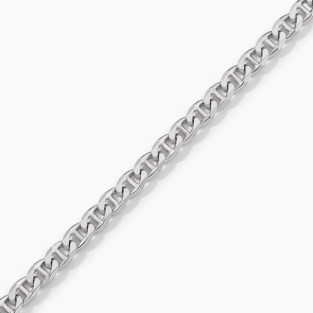Bracelet Maille Argent Piato - Bracelets mailles Homme | Marc Orian