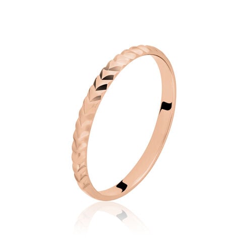 Alliance Calista Diamantee Or Rose - Alliances duo Unisex | Marc Orian