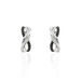 Boucles D'oreilles Puces May Or Blanc Diamant - Puces Femme | Marc Orian