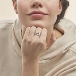 Bague Camomille Or Blanc Diamant - Bagues pierres pr&eacute;cieuses Femme | Marc Orian