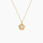 Collier Djanaelle Plaqu&eacute; Or Jaune Oxyde De Zirconium - Colliers avec pierres Femme | Marc Orian