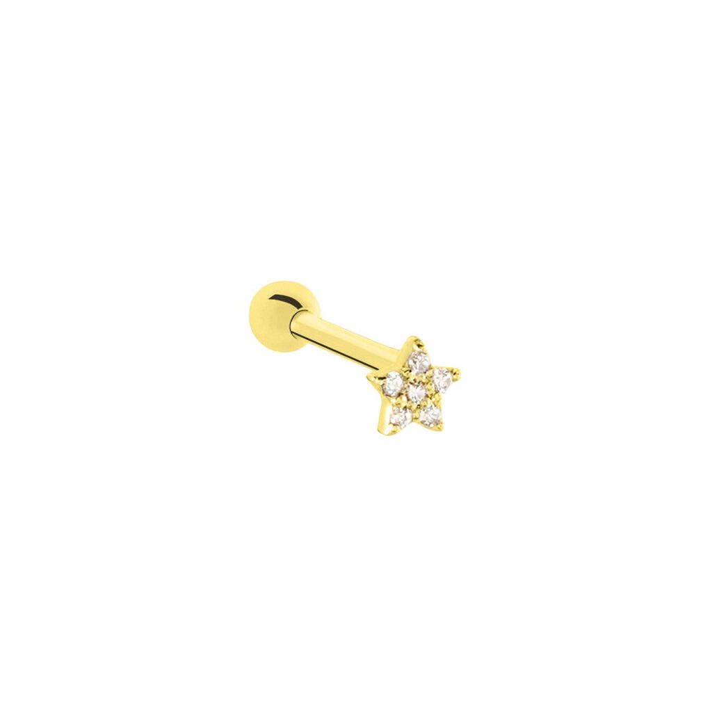 Piercing Alchemille Or Jaune Oxyde - Piercing Conch Femme | Marc Orian