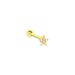 Piercing Alchemille Or Jaune Oxyde - Piercing Conch Femme | Marc Orian