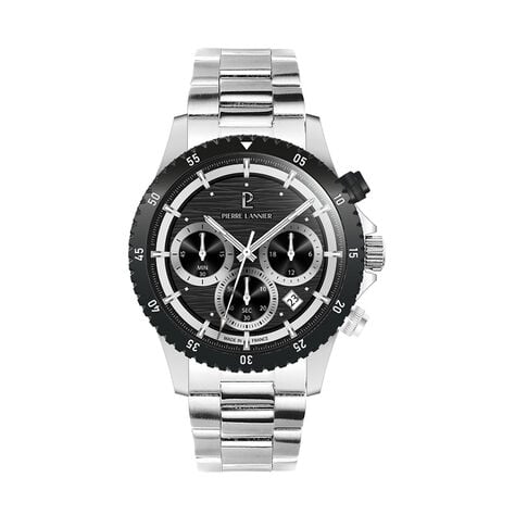 Montre Pierre Lannier Lannier Decima Noir - Montres &eacute;tanches Homme | Marc Orian