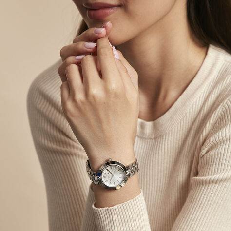 Montre Furla Logo Links Argenté - Montres classiques Femme | Marc Orian