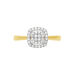 Bague Naveen Ld Or Jaune Diamant Synthétique - Parures de mariage Femme | Marc Orian