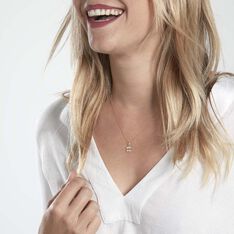 Pendentif Eudocie Coeur Trefle Or Jaune - Pendentifs Femme | Marc Orian