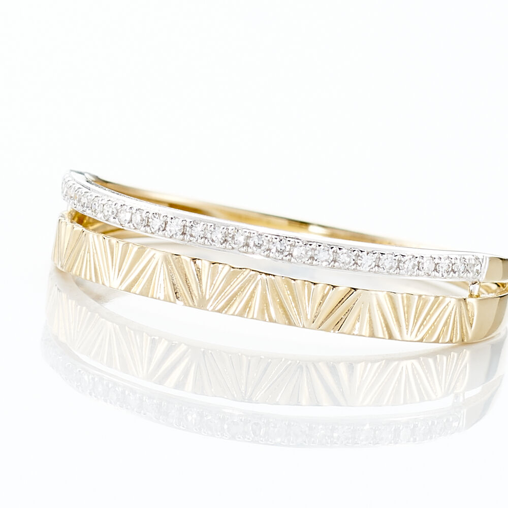 Bague Belinda Or Jaune Diamant - Bagues pierres pr&eacute;cieuses Femme | Marc Orian