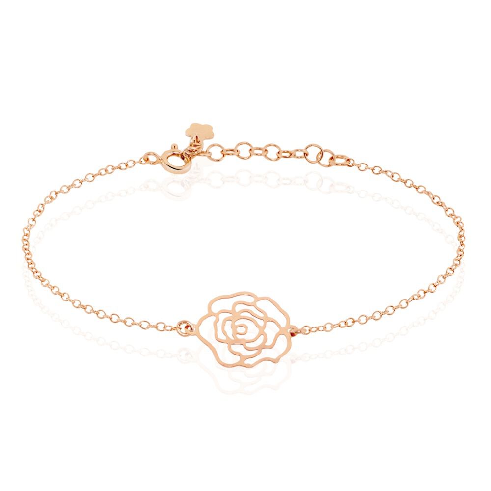 Bracelet Argent Rose Margotte - Bracelets chaînes Femme | Marc Orian