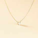 Collier Ponama Or Jaune Oxyde De Zirconium - Colliers avec pierres Femme | Marc Orian