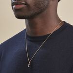 Pendentif Ionia Lettre Or Jaune - Pendentifs Famille | Marc Orian