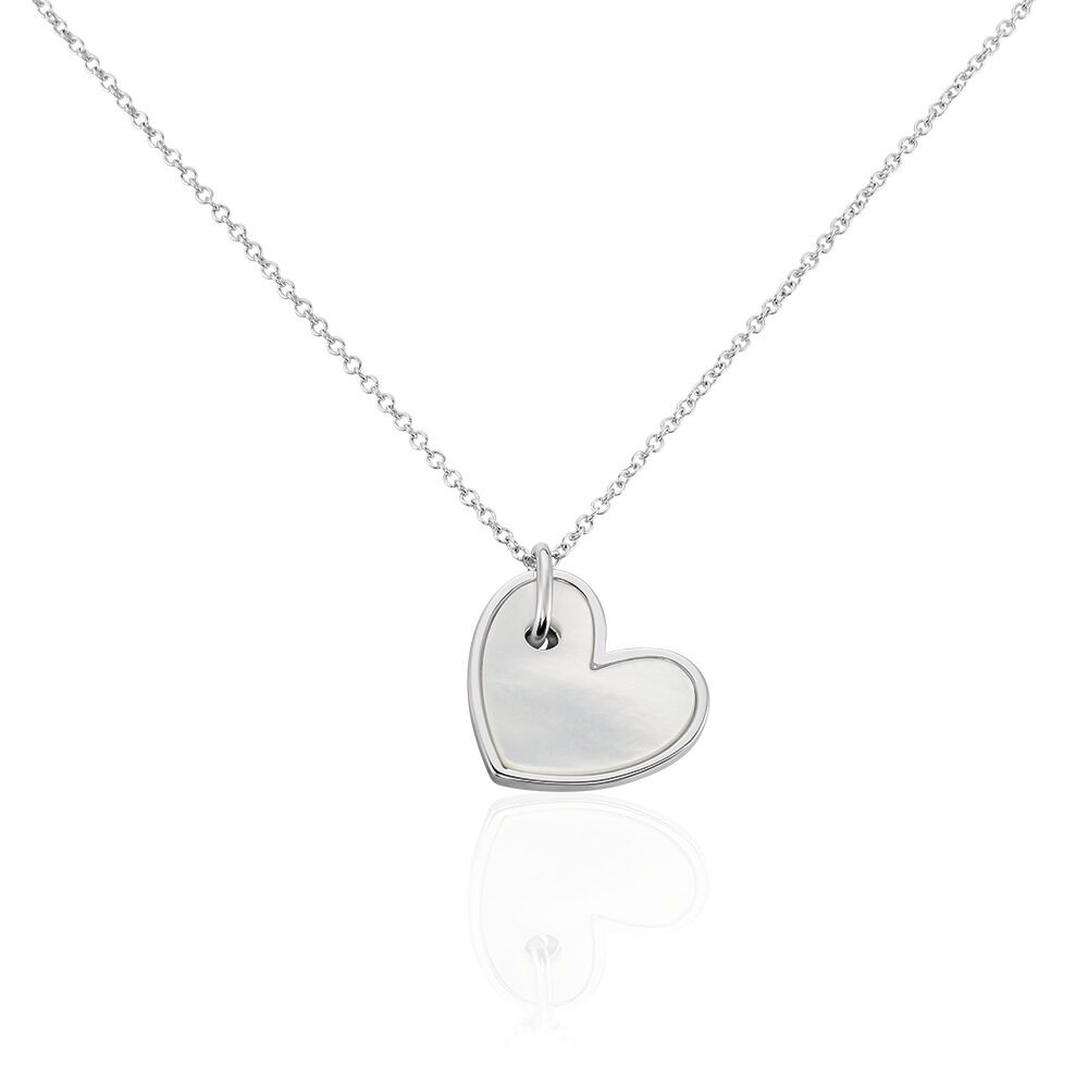 Collier Charla Argent Blanc Nacre - Colliers avec pierres Femme | Marc Orian