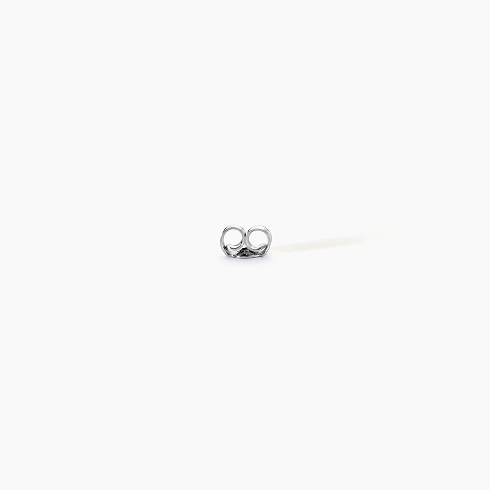 Fermoir Papillon Boucle D'oreille Or Blanc - Soins et accessoires Famille | Marc Orian