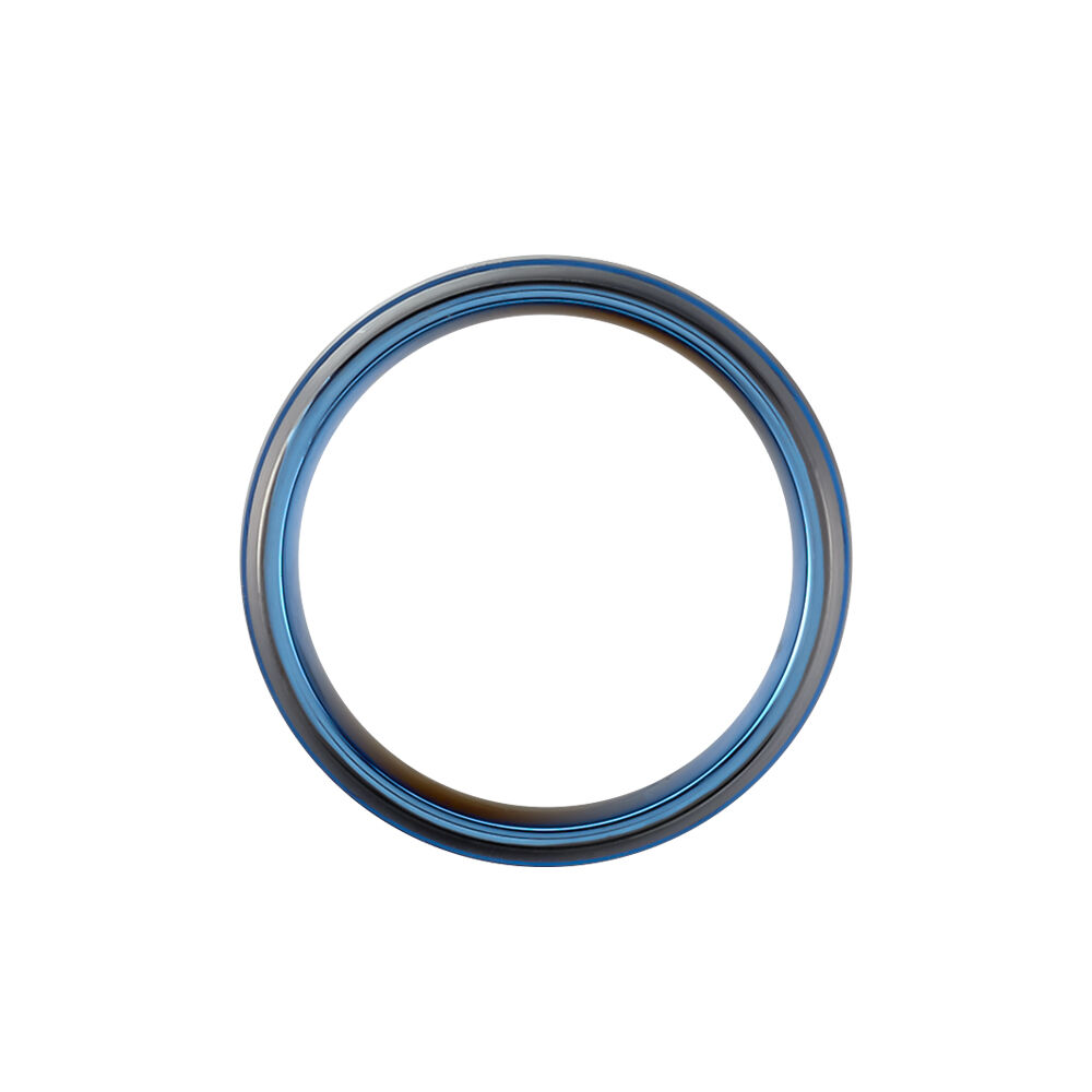 Bague Acier Bleu - Bagues grosses Homme | Marc Orian