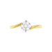 Bague Solitaire Lysia Or Jaune Diamant - Parures de mariage Femme | Marc Orian