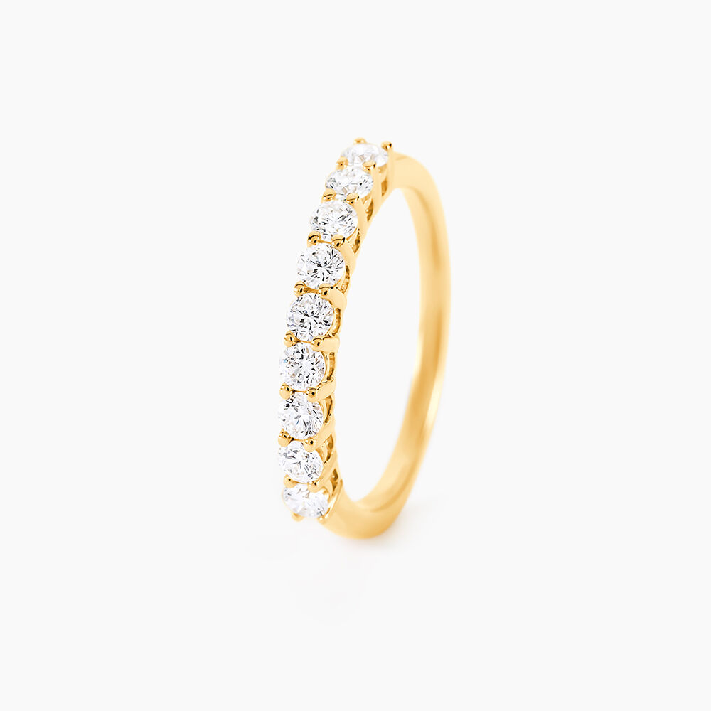 Alliance 1590 Or Jaune Diamant - Alliances duo Femme | Marc Orian