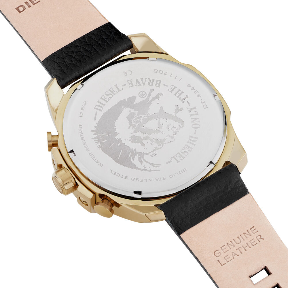 Montre Diesel Mega Chief Noir - Montres &eacute;tanches Homme | Marc Orian