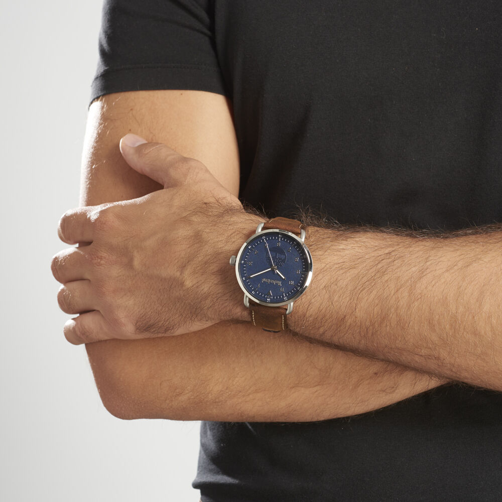 montre timberland bleu