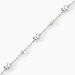 Bracelet Diep Argent Blanc Oxyde De Zirconium - Bracelets fantaisie Femme | Marc Orian