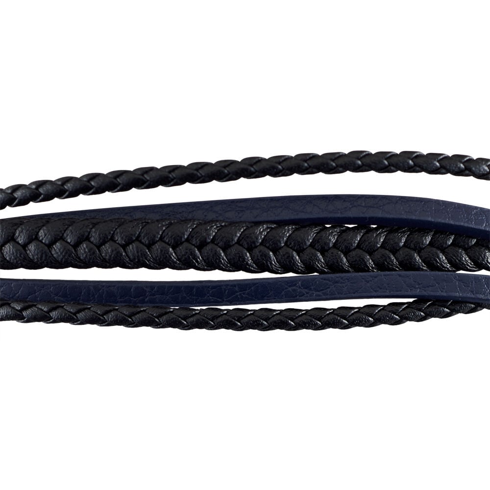 Bracelet Jourdan Homme Byron Acier Argente - Bracelets cuir Homme | Marc Orian