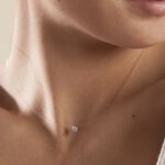 Collier Nylon Argent Blanc Oxyde - Colliers avec pierres Femme | Marc Orian