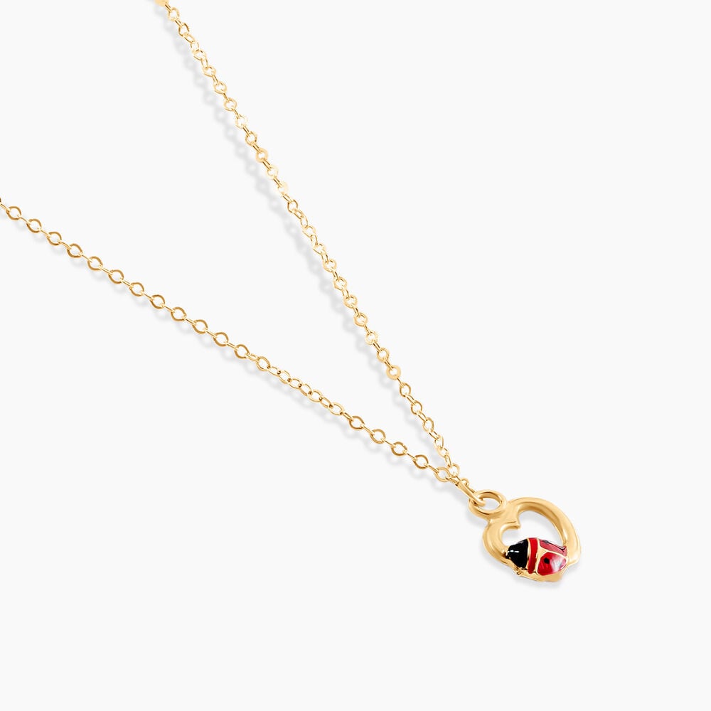 Collier Hydrangee Or Jaune - Colliers ete Enfant | Marc Orian