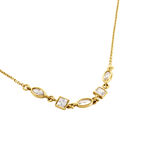 Collier Or Jaune Mercy Oxyde De Zirconium - Colliers avec pierres Femme | Marc Orian