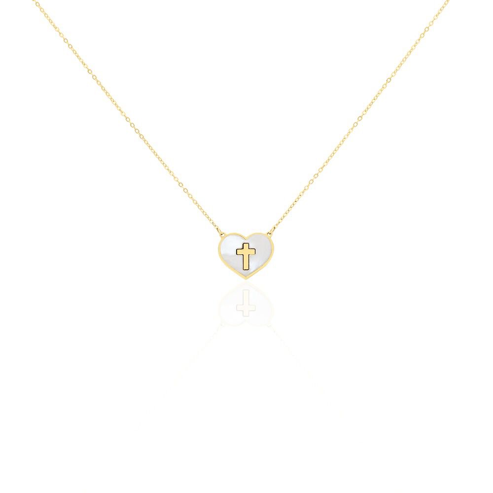 Collier Lawrie Or Jaune Nacre - Colliers avec pierres Famille | Marc Orian
