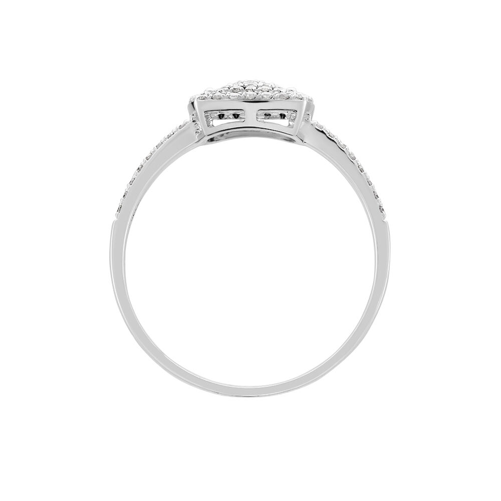 Bague Or Blanc Zuzana Diamants - Parures de mariage Femme | Marc Orian