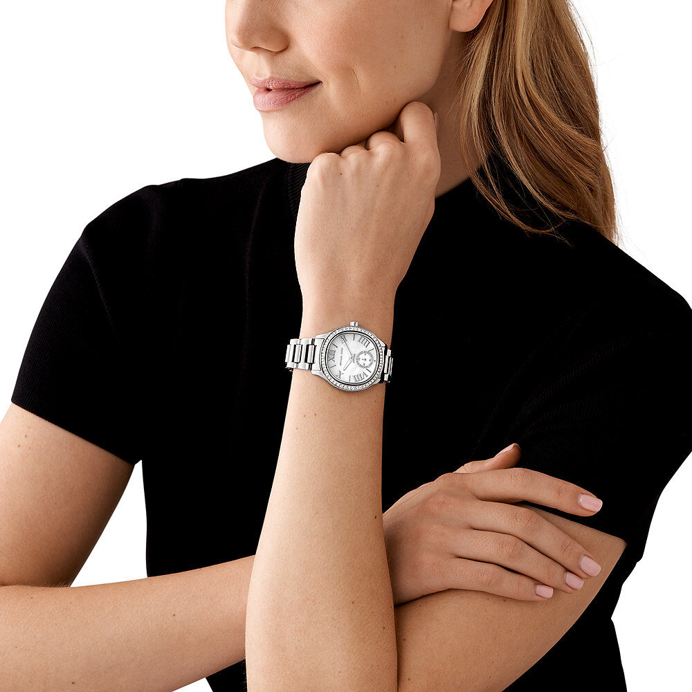 Montre Michael Kors Sage Nacre Blanche - Montres étanches Femme | Marc Orian