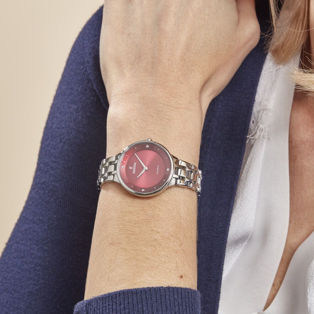 Montre Festina Mademoiselle Rouge - Montres étanches Femme | Marc Orian