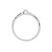 Bague Solitaire Asia Or Blanc Diamant - Bagues Solitaire Femme | Marc Orian