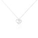 Collier Argent Blanc Severiano - Colliers Femme | Marc Orian