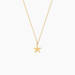 Collier Or Jaune Aenor Motif Etoile De Mer - Colliers ete Femme | Marc Orian
