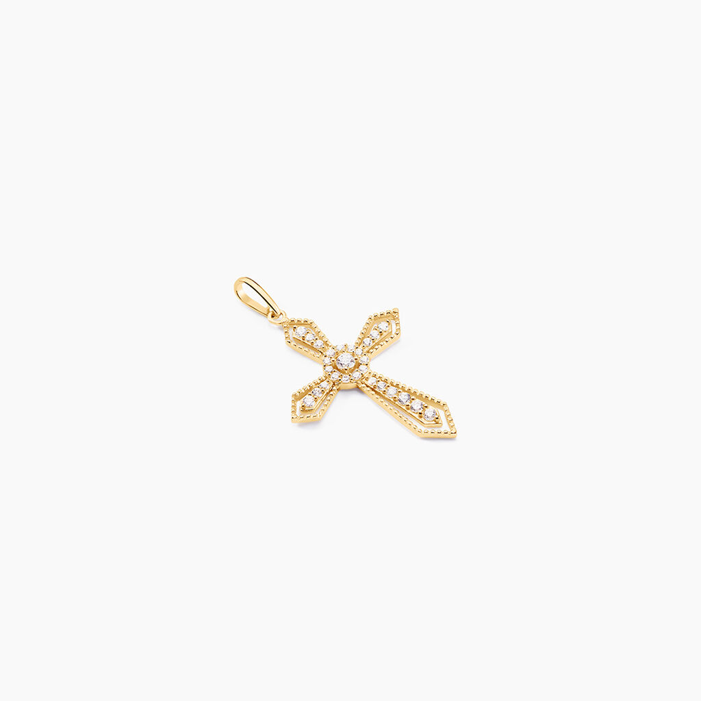 Pendentif Phrixus Or Jaune Oxyde De Zirconium - Pendentifs Famille | Marc Orian