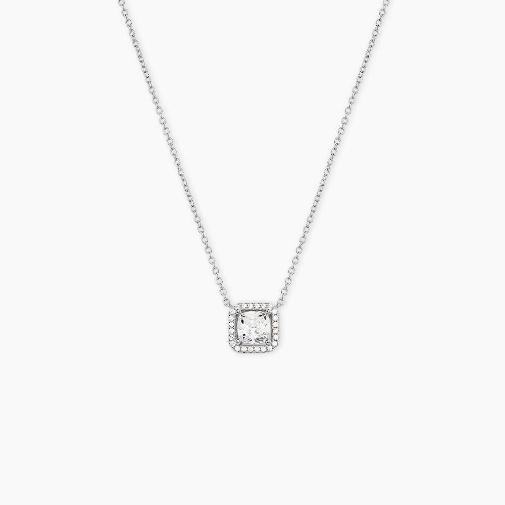 Collier Rio Argent Blanc Oxyde De Zirconium - Colliers avec pierres Femme | Marc Orian