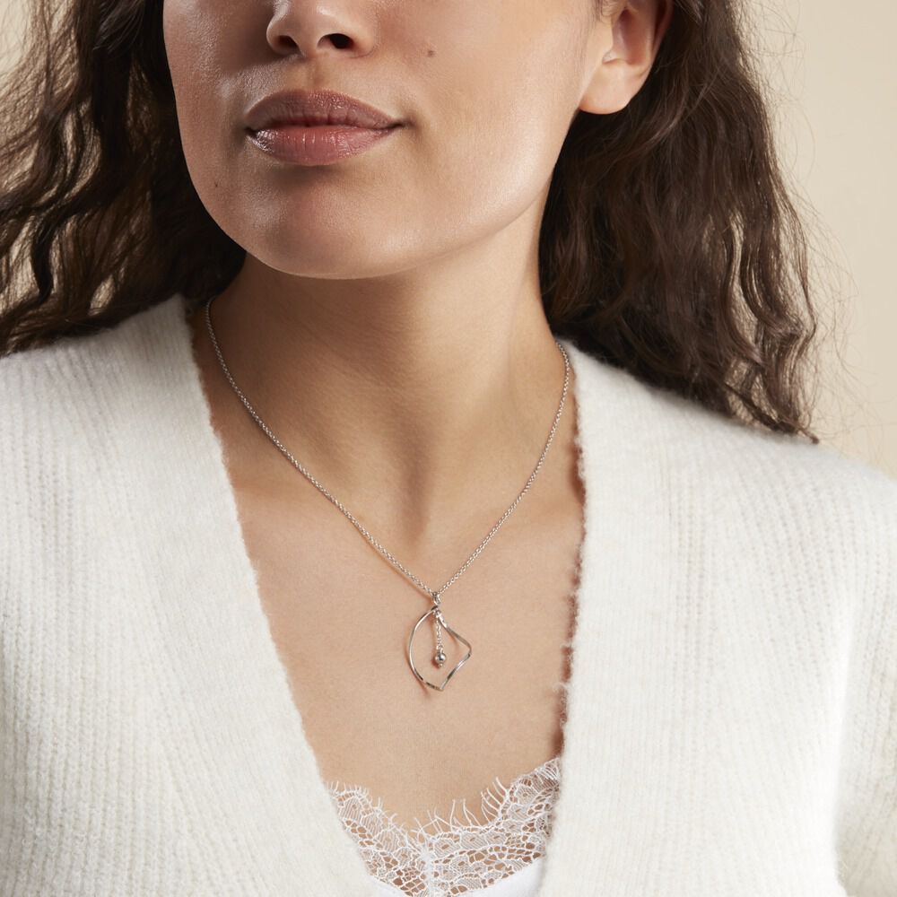 Collier Melaine Argent Blanc - Colliers Femme | Marc Orian