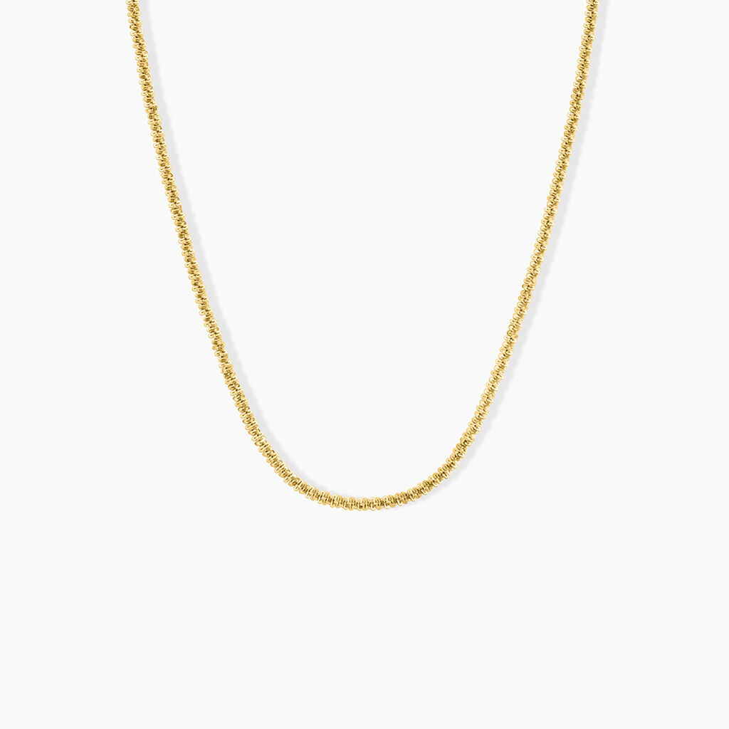 Collier Harlow Acier Jaune - Colliers fantaisie Femme | Marc Orian