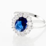 Bague Perez 2 Argent Blanc Oxyde De Zirconium - Bijoux fantaisie Femme | Marc Orian