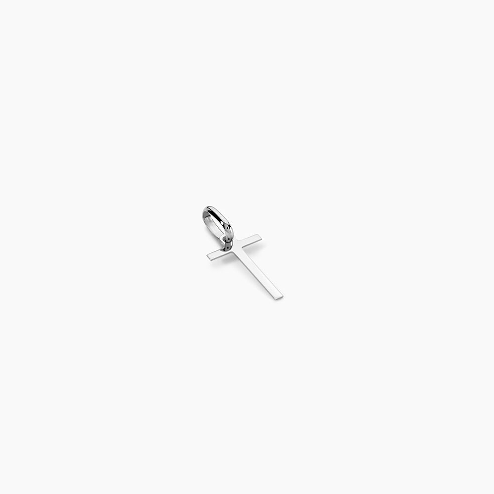 Pendentif Ionia Lettre Or Blanc - Pendentifs Famille | Marc Orian