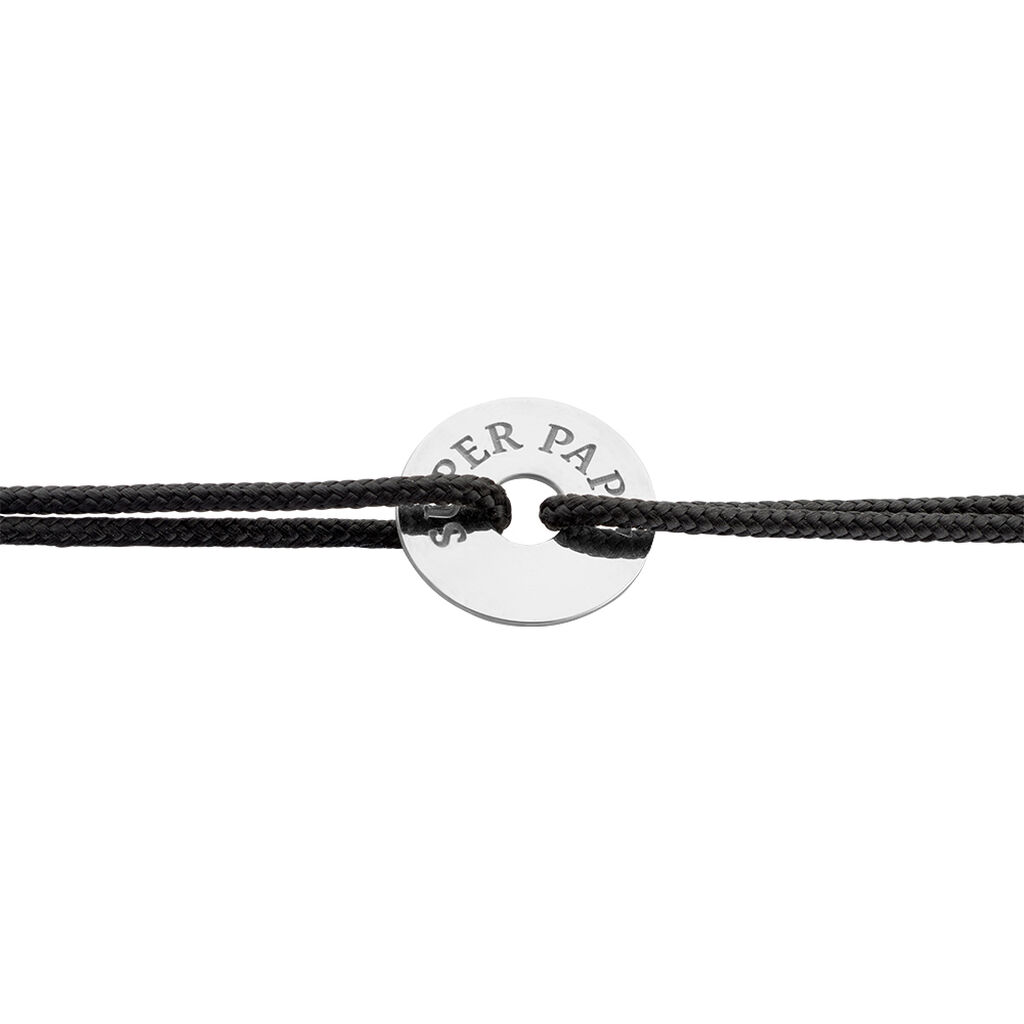 Bracelet Raphael Argent Blanc - Bracelets cordons Homme | Marc Orian