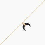 Bracelet Solange Or Jaune Onyx - Bracelets cha&icirc;nes Femme | Marc Orian